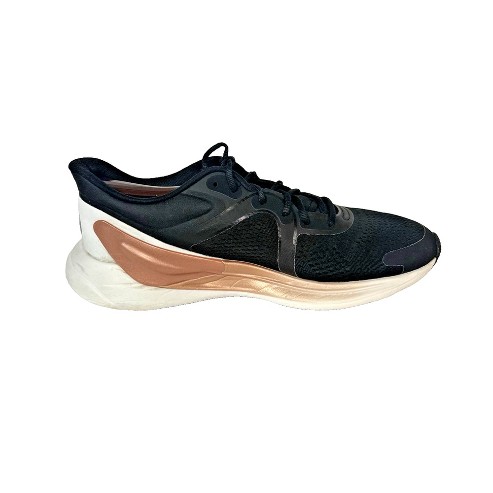Lululemon Blissfeel Run Shoes Women's Black Rose Gold Running Sneaker